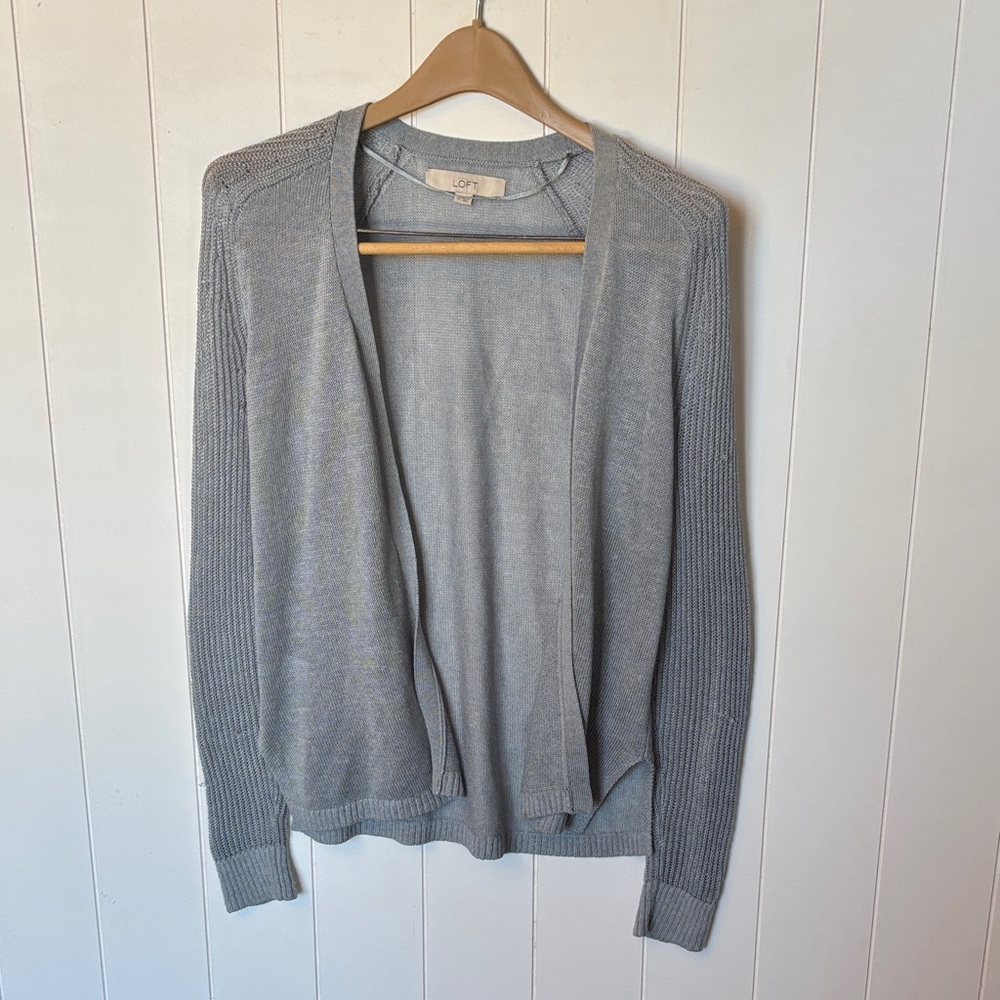 Loft Linen Cardigan! Size XS